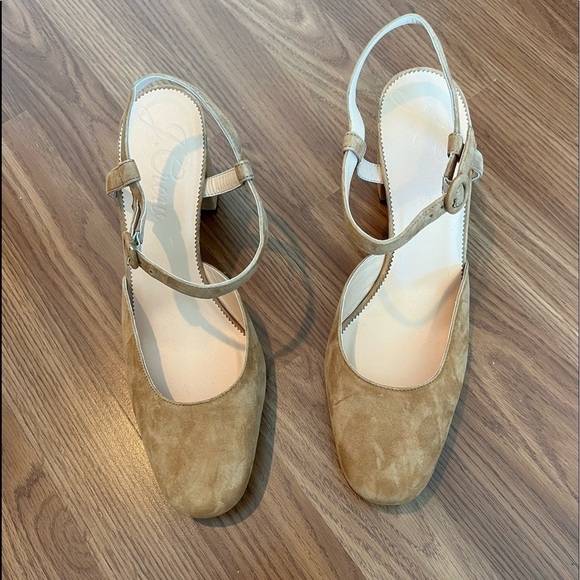 J. Crew Maisie ankle-strap pumps in suede - Picture 3 of 16